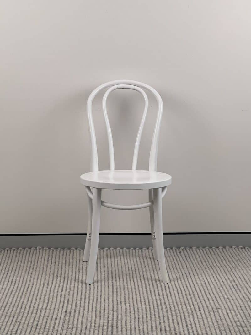 Timeless Bentwood Chairs – White – Ex-Display