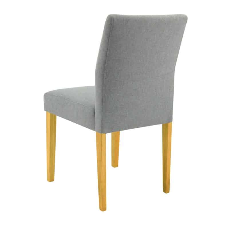 Heyne Dining Chair in Grey Fabric – Brand New