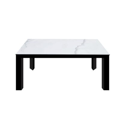 Lunar Spanish Ceramic Faux Marble Coffee Table – Brand New