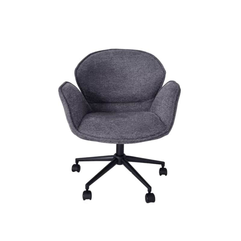 Power Office Chair in Grey Fabric – Brand New
