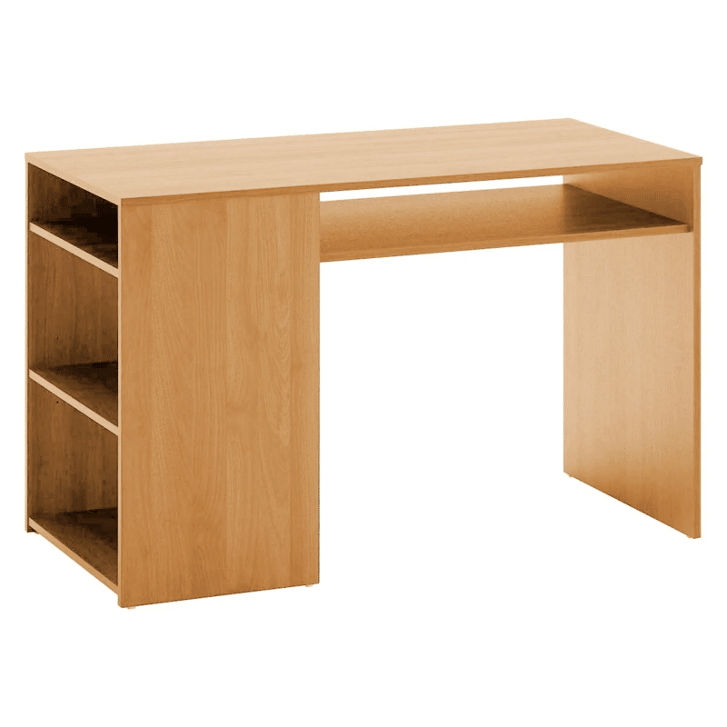 Caley Office Desk in Natural – Brand New