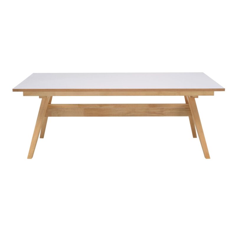 Vinko 2m Dining Table in Solid Timber Frame - Brand New