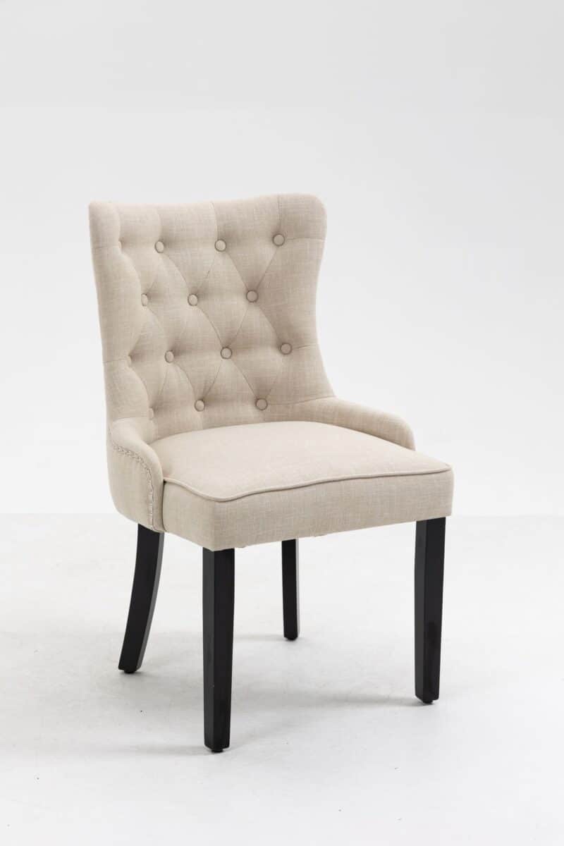 Will Dining Chair with Beige Fabric - Brand New