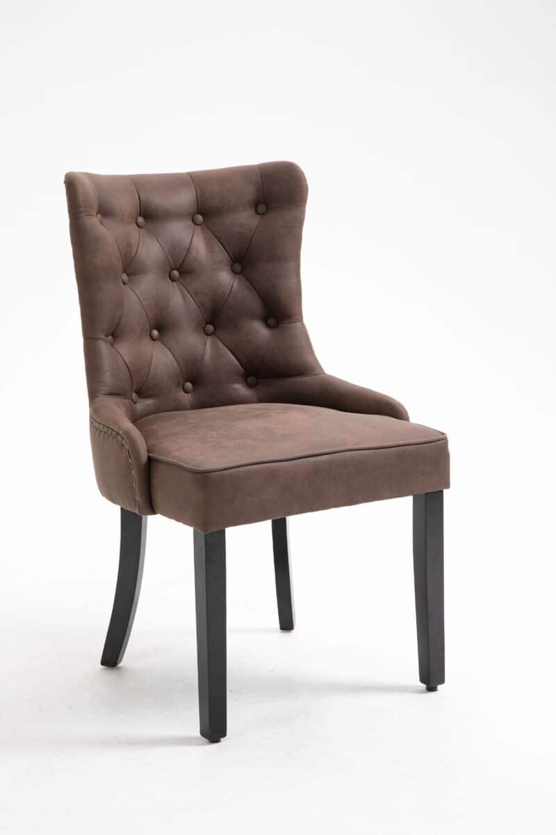 Atlas Chair in Grey Fabric – Brand New