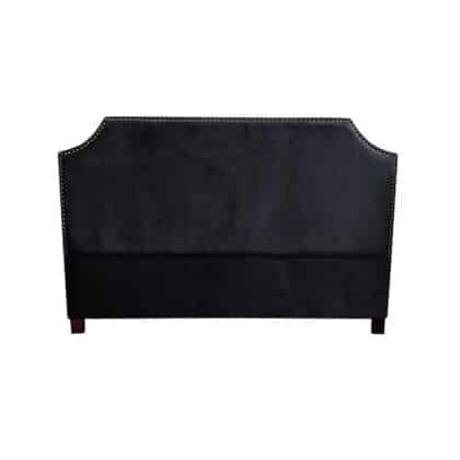 Amadeus Black Bedhead in King Size – Brand New