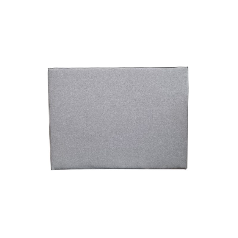 Denice Queen Grey Fabric Bedheads – Brand New