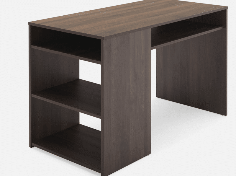 Caley Office Desk in Walnut – Brand New